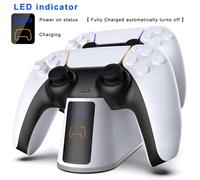 Station De Charge Ps5 Dualsense De Type C, Double Station De Charge, Support Pour Contrôleur De Jeu Sans Fil, En Vogue