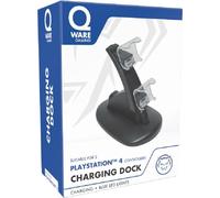 Station de charge Qware compatible avec la PlayStation 4 - Chargement simultané de 2 manettes