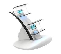 Station de charge rapide avec prises pour manettes de jeu Double port USB C Économie d'espace Double port Station d'accueil rapide USB C Support stable