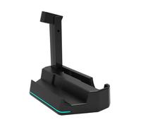 Station de charge rapide avec support de type C pour Rg Xbx X | La couleur bleue indique la barre lumineuse LED, protection contre les surcharges pour console de jeu portable