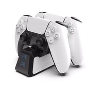 Station De Charge Rapide Double Pour Manettes Ps5, Usb Type-C, Pour Sony Playstation5, Support Pour Dualsense