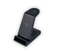 Station de charge sans fil 3 en 1 avec réveil et veilleuse pour Samsung S23 S22 S21 S20 Z Flip 4/3 Z Fold Apple 16-12 Series Pre