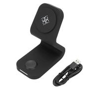 Station de charge sans fil 3 en 1, chargeur portable avec des matériaux de qualité supérieure pour une charge rapide, idéale pour les voyages, la
