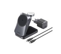 Station de charge sans fil Anker Prime (3-en-1, MagGo, AirCool, pliable) Noir