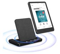 Station de charge sans fil avec haut-parleur de livre audio intégré, compatible avec Kindle Paperwhite Signature Edition (2022/2024), Colorsoft Signature Edition (32 Go), iPhone et Samsung | Avec bloc