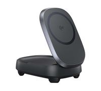 Station de Charge sans fil MagPro 15W Qi2 MagSafe Stand Rétractable Noir