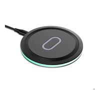 Station de charge sans fil ultra-rapide pour Google et Samsung, noire
