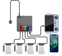 Station De Charge Simultanée Pour Dji Mini 3 Pro/Mini 4,Station De Charge Parallèle Pour Batterie De Vol,Contrôleur,Téléphone,Tablette