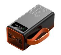 Station de Charge Solaire extérieure - Charger Solaire Portable, Banque d'alimentation extérieure | Pack de Batterie Externe Dispositifs de Chargement de capacité pour la randonnée en Camping