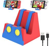 Station De Charge Switch Pour Nintendo Switch/Switch Lite/Switch Oled, Station De Charge Switch Portable Avec Port C, Remplace La Station De Charge Officielle De Nintendo Switch.