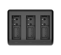 Station de charge universelle à 3 emplacements - Protection intelligente du circuit pour 5PRO/4/3 batteries - Affichage LED - Affichage de progression - Caméra d'action - Station de charge