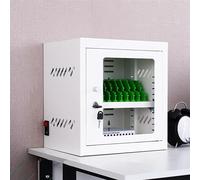 Station de charge USB à 12 ports et casier de rangement pour téléphone portable - Armoire de charge rechargeable pour écoles, églises, aéroports - 12 emplacements pour un rangement sécurisé des