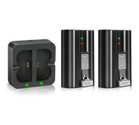 Station de charge USB avec 2 batteries lithium rechargeables 3,65 V 6040 mAh pour sonnette Ring-Doorbell 1/2/3/4 avec projecteur
