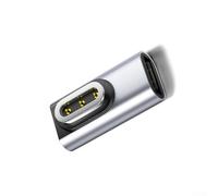 Station de charge USB C magnétique pour lunettes Rokid Ai avec construction en alliage d'aluminium et sortie de 500 mA pour une livraison rapide de l'énergie et design portable, convient pour un usage