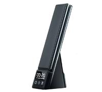 station de charge USB-C pour téléphone portable 3 en 1 avec lumière LED et réveil USB, horloge LED - TABLECHARGE