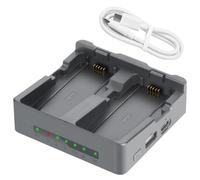 Station De Charge USB, Compatible avec Le Drone DJI Neo 2, Chargeur Rapide, Batterie Externe avec Affichage LED, Câble De Type C for Accessoires De Drone Neo 2(B)