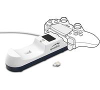 Speedlink Jazz Chargeur USB - Station de Recharge pour Jusqu’à 2 manettes PS5, Blanche