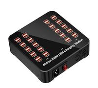 Station De Charge USB - Multiport Hub De Charge,Prise Intelligente Portable Pour Smartphone Tablette De Bureau Voiture École