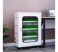 Station de charge USB rechargeable pour téléphone portable avec 12 à 60 ports et 30 emplacements pour une gestion efficace des appareils dans les espaces publics