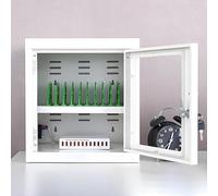 Station de charge verrouillable pour téléphones mobiles, armoire de rangement sécurisée avec plusieurs emplacements pour une gestion organisée des appareils