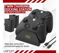 Station de charge à double dock pour manettes XBOX Series - VENOM - VS2881 - Noir