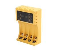 Station de chargement à 4 emplacements pour piles rechargeables AA AAA | Alimentez en toute sécurité vos piles rechargeables AA et AAA avec cette station d'accueil à quatre emplacements dotée d'une