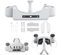 Station de Chargement Compatible avec Meta Quest3 VR Le Casque et Le contrôleur, Base de Chargement avec indicateur LED et Support de Montage Mural pour Quest3 Accessoires