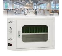 Station de Chargement de téléphone avec Serrure, casier de Stockage Mobile USB à 6/12/20/30 Ports, Armoire de Chargement d'appareil Rechargeable avec Roues à 360°, pour école, église, Bureau 20 Slots