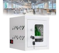 Station de Chargement de téléphone avec Serrure, casier de Stockage Mobile USB à 6/12/20/30 Ports, Armoire de Chargement d'appareil Rechargeable avec Roues à 360°, pour école, église, Bureau 6 Slots