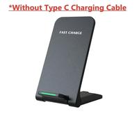 Station de chargeur sans fil 65W, support de charge rapide pour écouteurs, pour iPhone 16 15 14 13 Pro Samsung S24 S23 Xiaomi[B210]