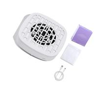 Station de collecte d'ongles professionnelle en ABS - Mode de fonctionnement silencieux pour espaces de travail propres - Absorbeur d'ongles silencieux