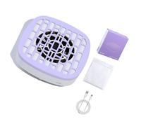 Station de collecte d'ongles professionnelle en ABS - Mode de fonctionnement silencieux pour espaces de travail propres - Absorbeur d'ongles silencieux