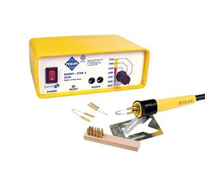 Station de combustion professionnelle avec pistons et 3 boucles, régulation de la température en continu pour écrire, dessiner et brûler sur bois et autres matériaux