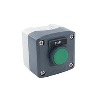 Station de commande de commutateur à bouton étanche, avec bouton-poussoir à ressort momentané, IP65 SAL LA68H XALD101 XALD102(RED STOP,1NC)