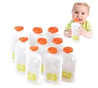 Station de compression pour bébé - Machine à purée et support de pochette sans pression - Pochettes alimentaires pour bébé réutilisables - Presse-purée portable et station de remplissage - Idéal pour