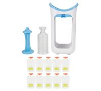 Station de compression - QIILU - Purée de fruits - Non toxique - 10 sachets jetables - Base antidérapante