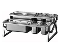 Station de cuisson pour pizza, boîtes à épices, compartiments rangés, support de comptoir, boîte d'assaisonnement rétractable