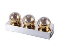 Station de cuisson pour pizza - Support à condiments avec récipients amovibles en acier inoxydable pour barbecue et fête