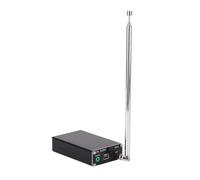 Station de Diffusion FM Stéréo Portable Fréquence de L'émetteur de Diffusion FM de Voiture Réglable de 76 à 108 MHz, Distance de Transmission 2000 Mètres / 6561,7 Pieds avec