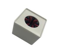 Station de drapeau compacte en forme de cube en ABS pour la production multimédia et le streaming en direct - Cube carré portable pour entretiens et micros