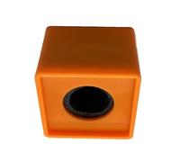 Station de drapeau de microphone en ABS léger, conception carrée portable, fonction antidérapante, compatibilité avec la station de drapeau de microphone à tige de de 25 à 42 mm
