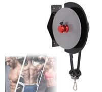 Station de gym murale multi-exercices avec volant d'inertie excentrique réglable en hauteur sur 3 positions Charge 130 kg