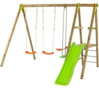Station de jeux bois 2,30 m Topwood TUTTI - 6 enfants