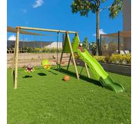 Station de jeux en 2,30 m topwood olvi - 6 enfants bois TU