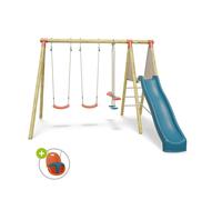 Station de jeux en bois 2,30 m Topwood OLVI 2 - 6 enfants