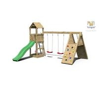 Fungoo Aire de Jeux avec Portique en Bois de Pin Traité Fungoo Fleppi - 4630P