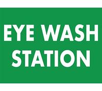 Station De Lavage Des Yeux Panneau D'Avertissement Plaque Étain Signe Affiche Poster Plaque Métal Tôle Signe Pour Club Salon Parc Cuisine S