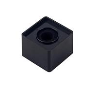 Station de Microphone Cube Sa100 Noire en Plastique pour Interview | Légère à Transporter, Résistante aux Déformations, Réunions D'entreprise