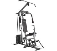 Station de Musculation TecTake - Charge maximal 150 kg - Banc Appareil Complet noir