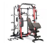 Marcy SM-4033 Cage Smith Machine Multifonction, 50+ Exercices possibles, Station de Musculation Personnalisable